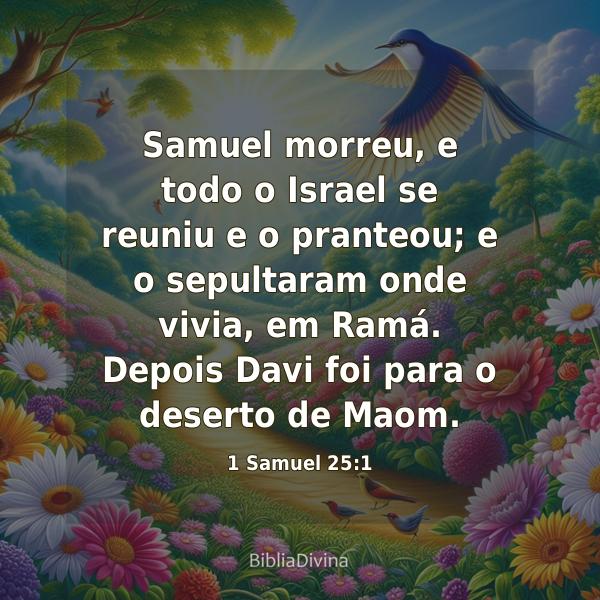 1 Samuel 25:1