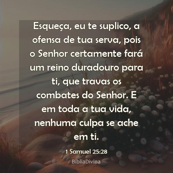 1 Samuel 25:28