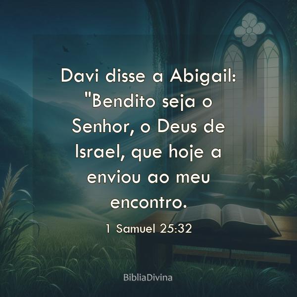 1 Samuel 25:32