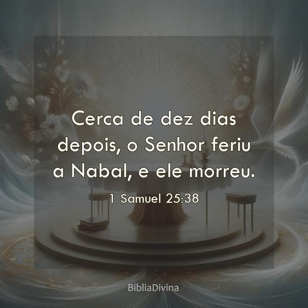 1 Samuel 25:38