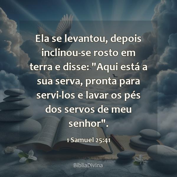 1 Samuel 25:41