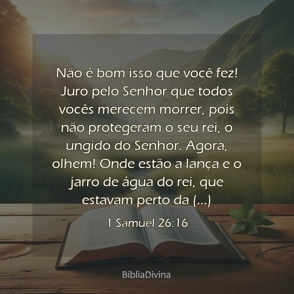 1 Samuel 26:16