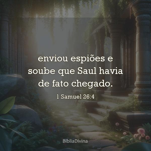 1 Samuel 26:4