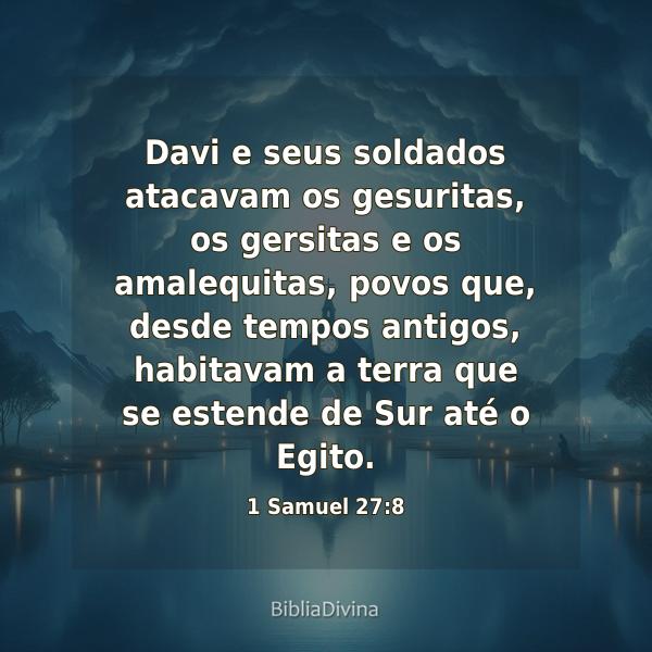 1 Samuel 27:8