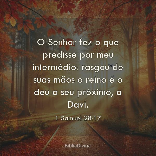 1 Samuel 28:17