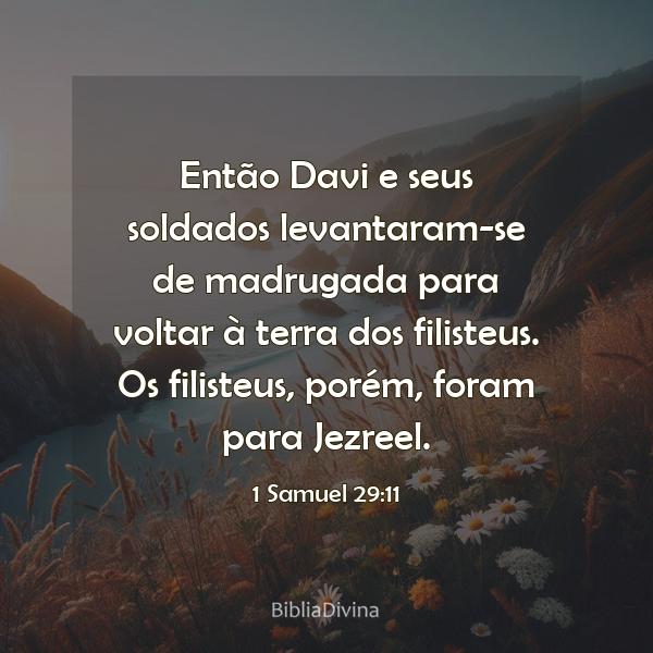 1 Samuel 29:11