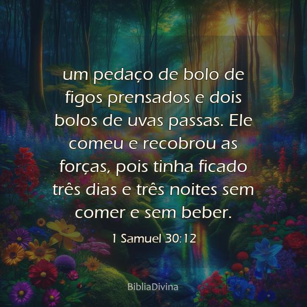 1 Samuel 30:12