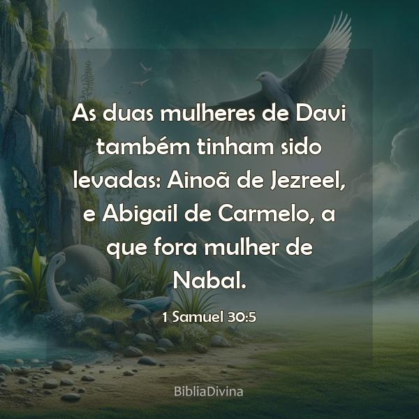 1 Samuel 30:5