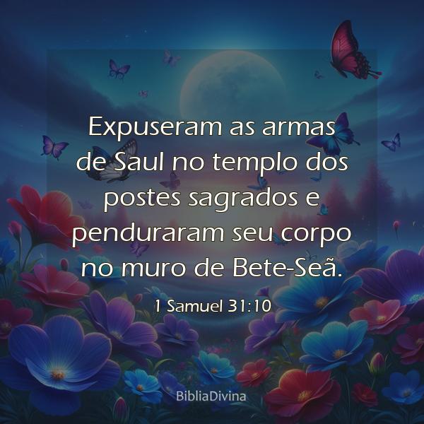 1 Samuel 31:10