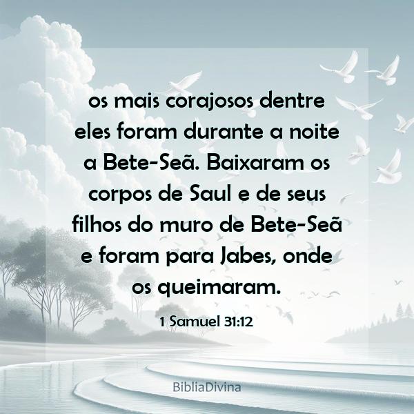 1 Samuel 31:12