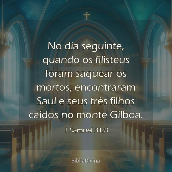 1 Samuel 31:8