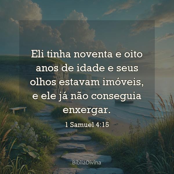 1 Samuel 4:15