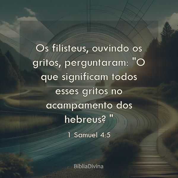 1 Samuel 4:5