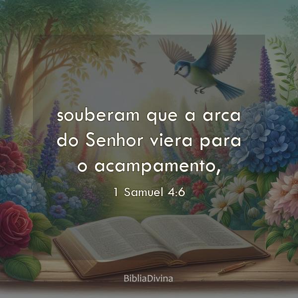 1 Samuel 4:6