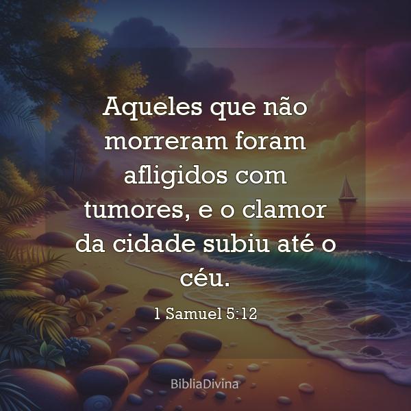 1 Samuel 5:12