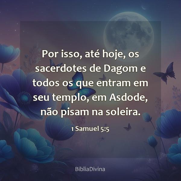 1 Samuel 5:5