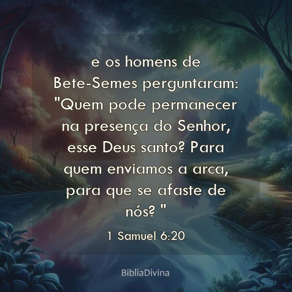 1 Samuel 6:20