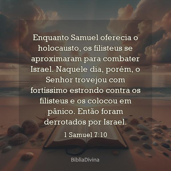 1 Samuel 7:10