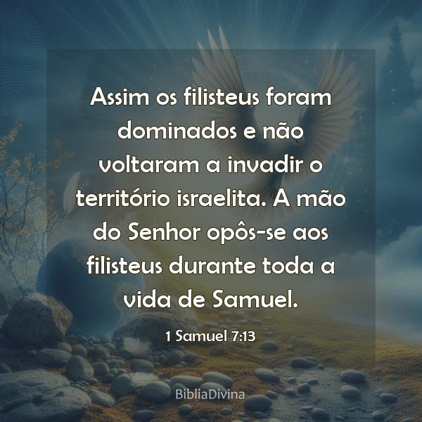 1 Samuel 7:13