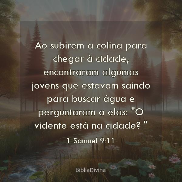 1 Samuel 9:11