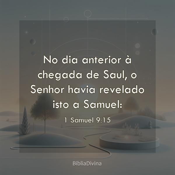 1 Samuel 9:15