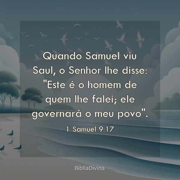 1 Samuel 9:17