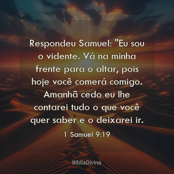 1 Samuel 9:19