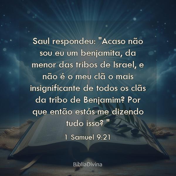 1 Samuel 9:21