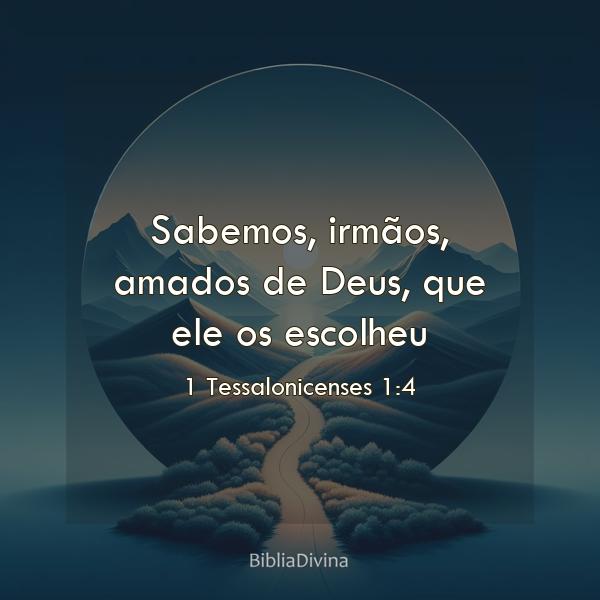 1 Tessalonicenses 1:4