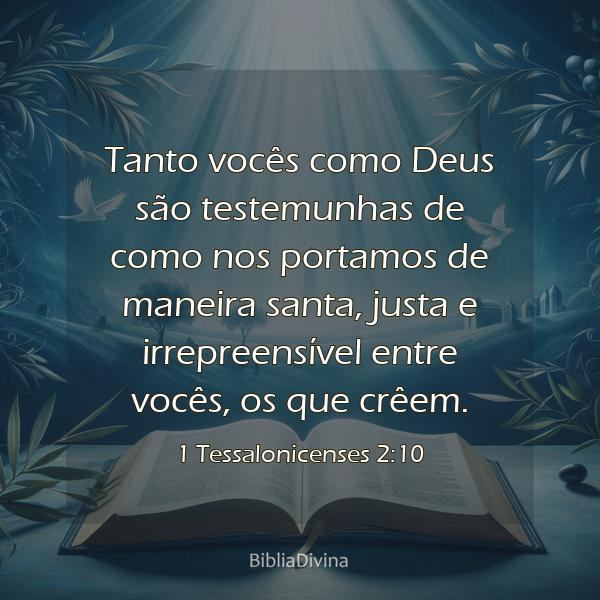 1 Tessalonicenses 2:10