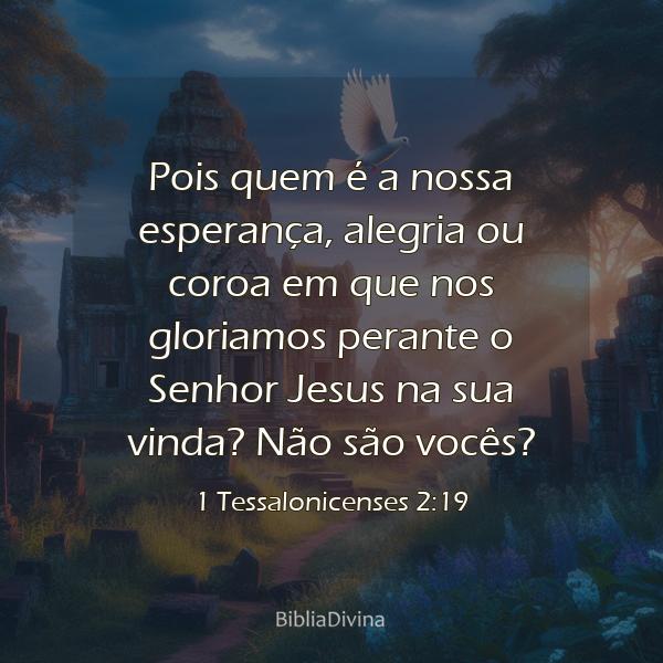 1 Tessalonicenses 2:19