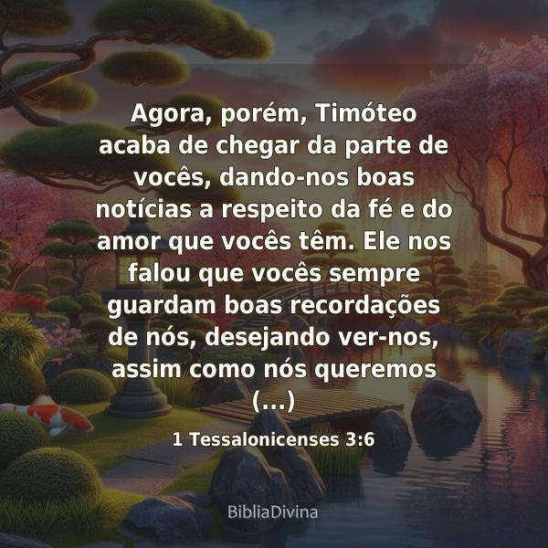 1 Tessalonicenses 3:6