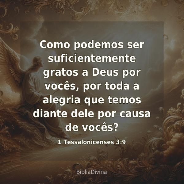 1 Tessalonicenses 3:9