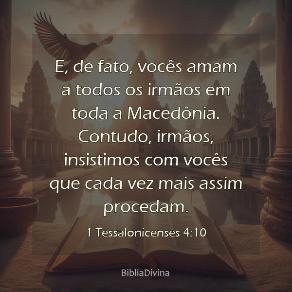 1 Tessalonicenses 4:10