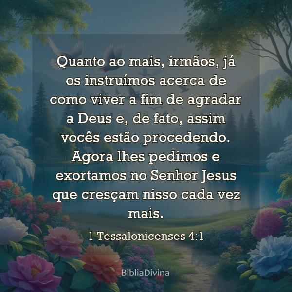 1 Tessalonicenses 4:1