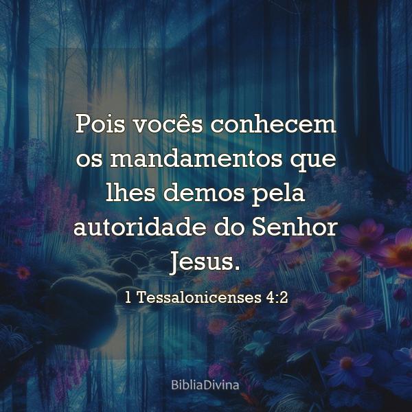 1 Tessalonicenses 4:2