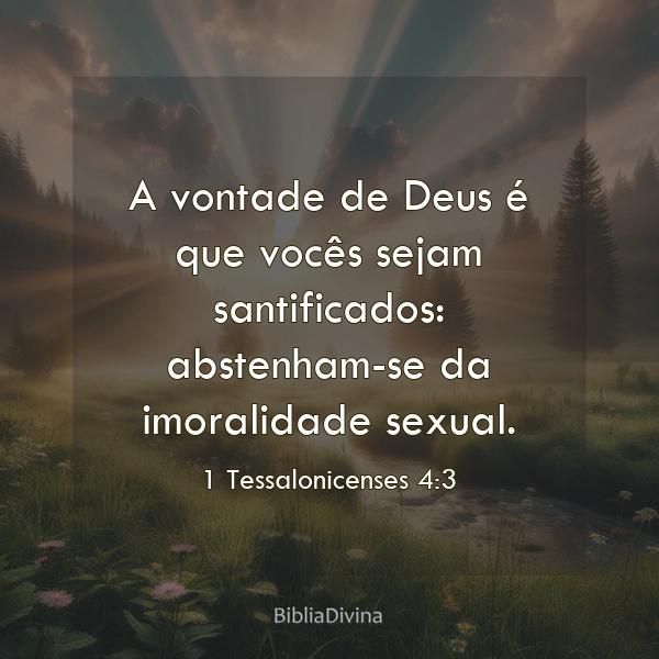 1 Tessalonicenses 4:3