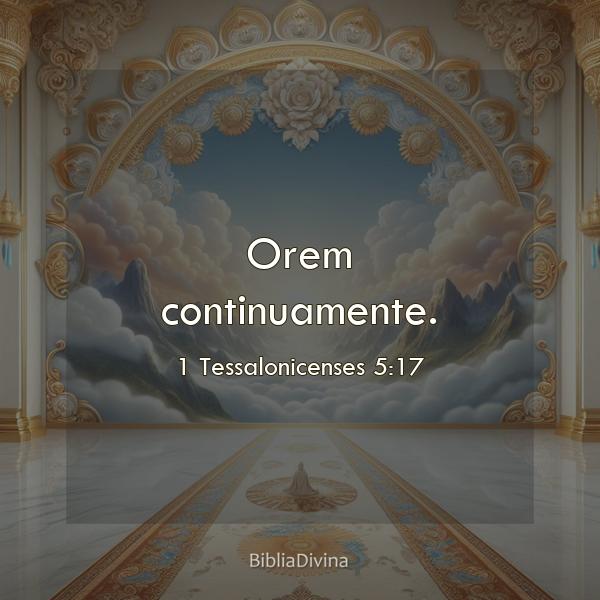 1 Tessalonicenses 5:17