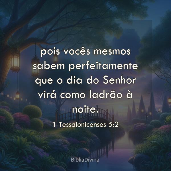 1 Tessalonicenses 5:2