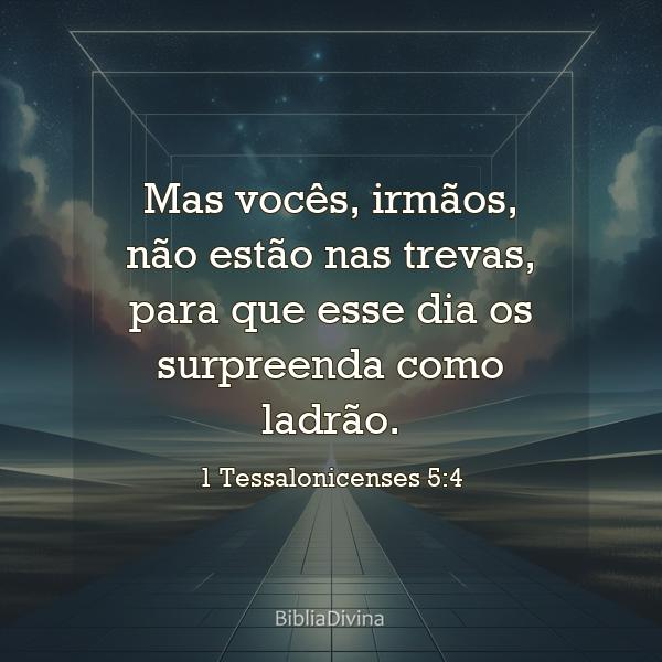 1 Tessalonicenses 5:4