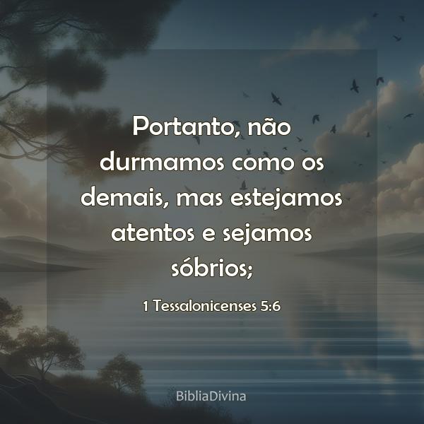 1 Tessalonicenses 5:6