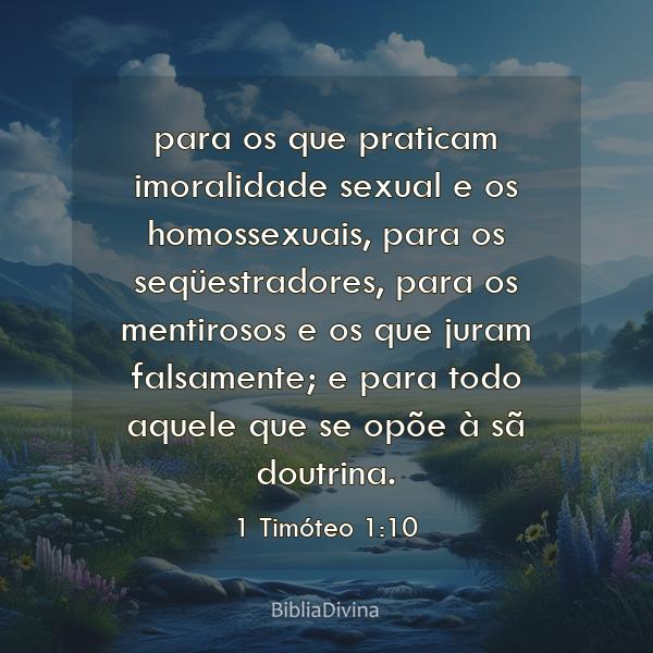 1 Timóteo 1:10