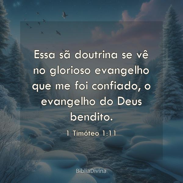 1 Timóteo 1:11