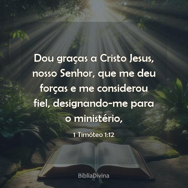 1 Timóteo 1:12