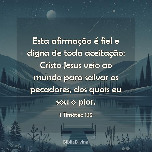 1 Timóteo 1:15