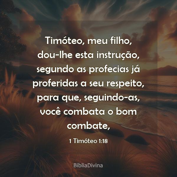 1 Timóteo 1:18