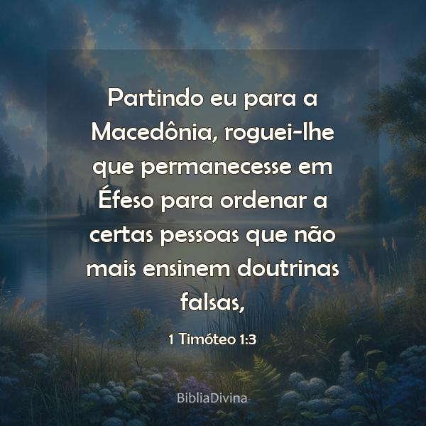 1 Timóteo 1:3