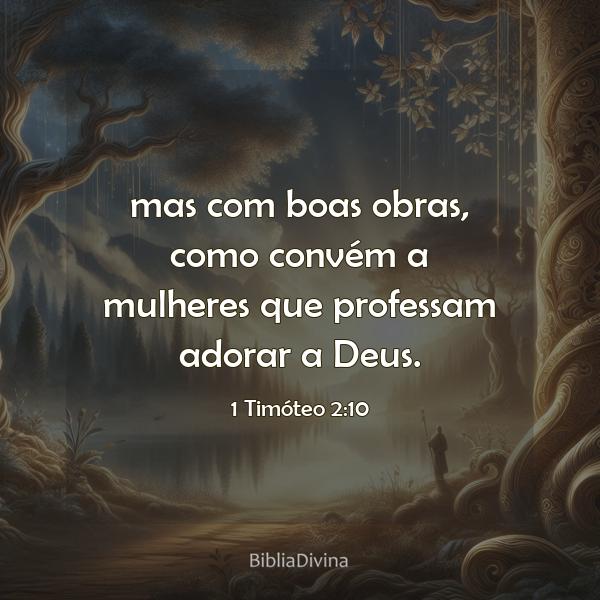 1 Timóteo 2:10