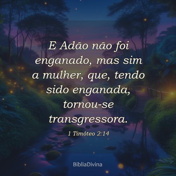 1 Timóteo 2:14