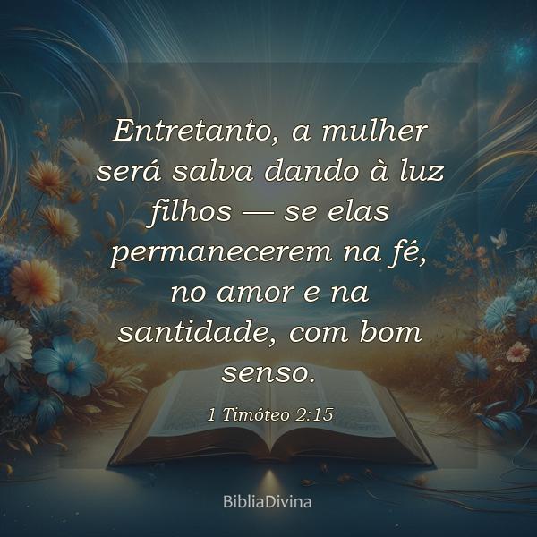 1 Timóteo 2:15